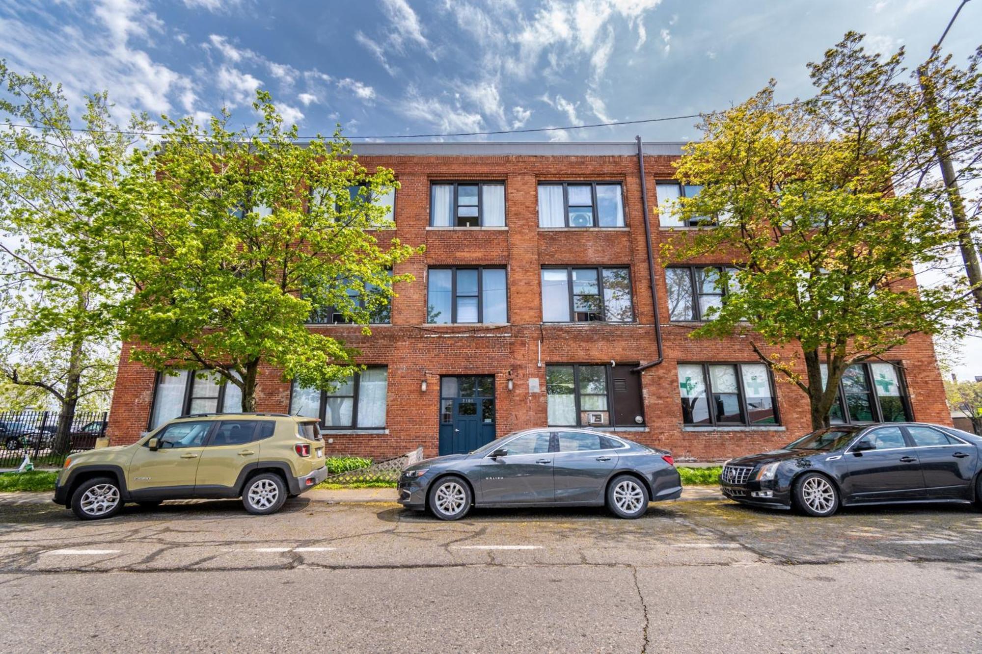420 Friendly Canada Bridge View Loft Downtown Free Parking Détroit Extérieur photo